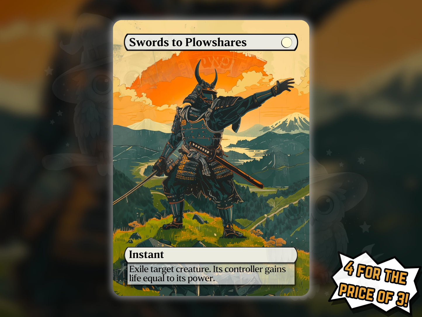 Swords to Plowshares - Proxy Card - Buy 3 get 1 free!