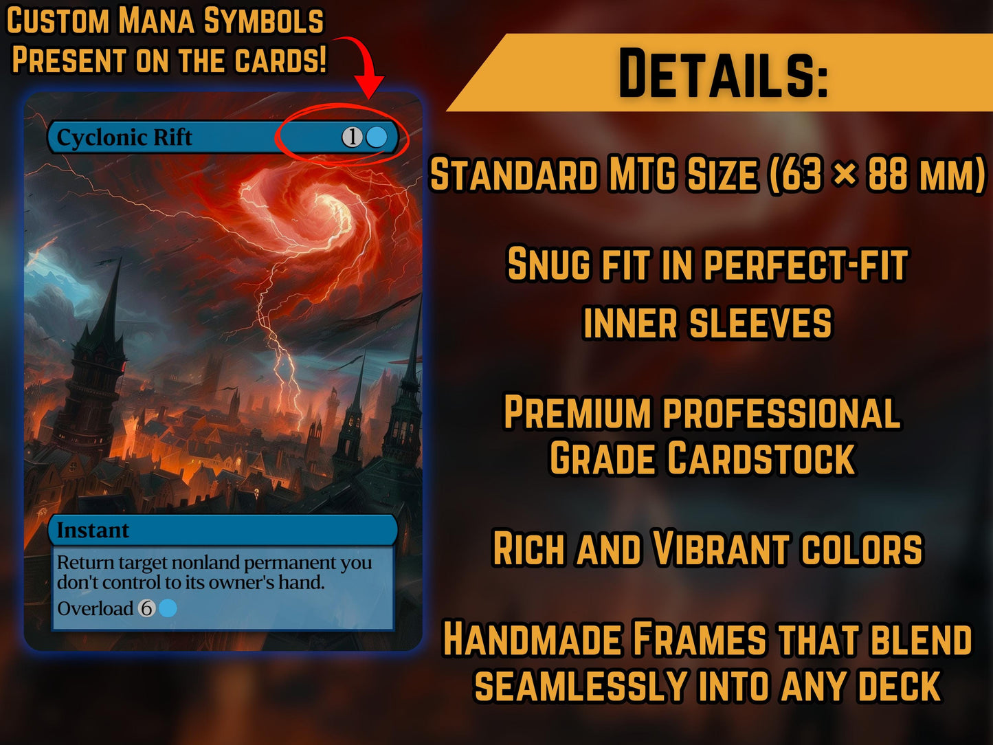 Cyclonic Rift - Proxy Card - Buy 3 get 1 free!