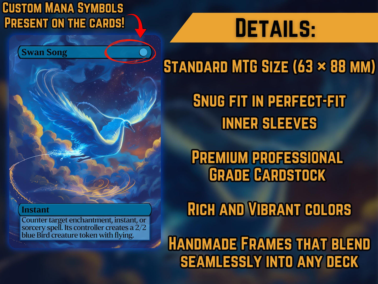 Swan Song - Proxy Card - Buy 3 get 1 free!