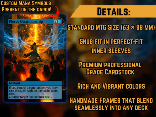 Fierce Guardianship - Proxy Card - Buy 3 get 1 free!