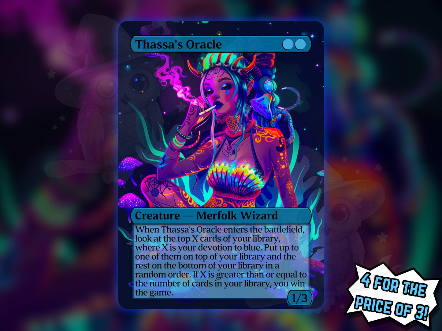 Thassa's Oracle - Proxy Card - Buy 3 get 1 free!
