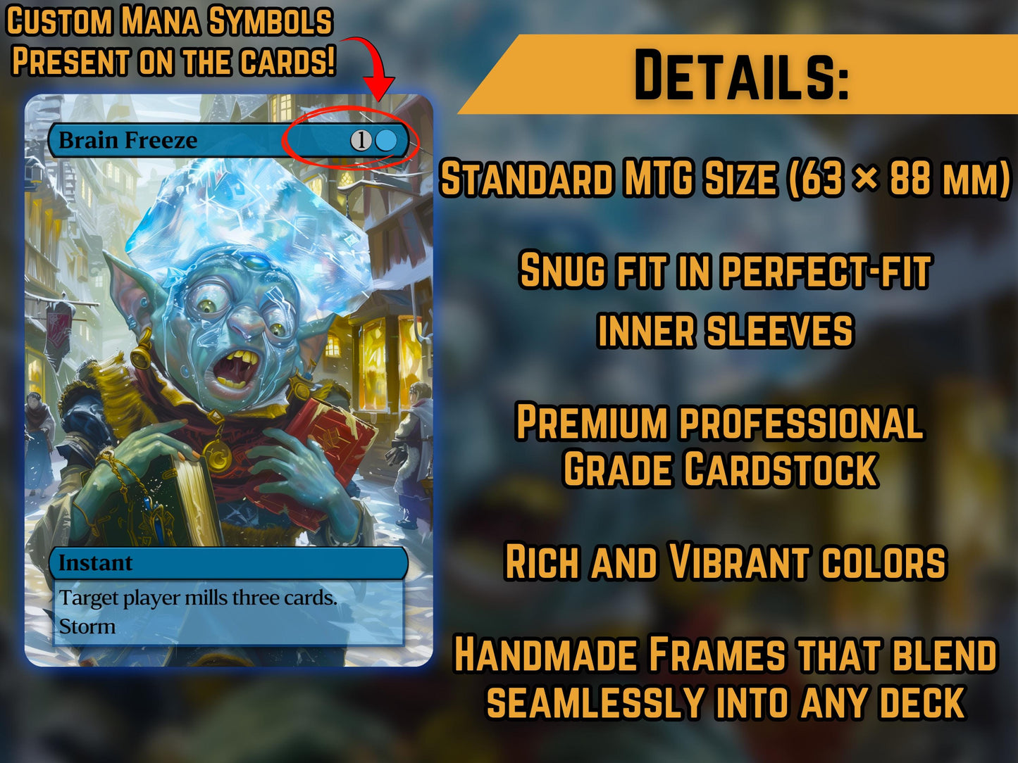 Brain Freeze - Proxy Card - Buy 3 get 1 free!