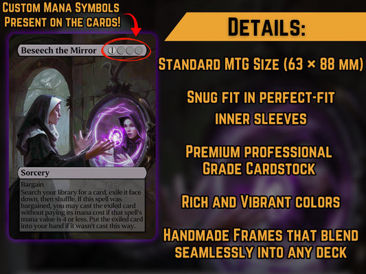 Beseech the Mirror - Proxy Card - Buy 3 get 1 free!
