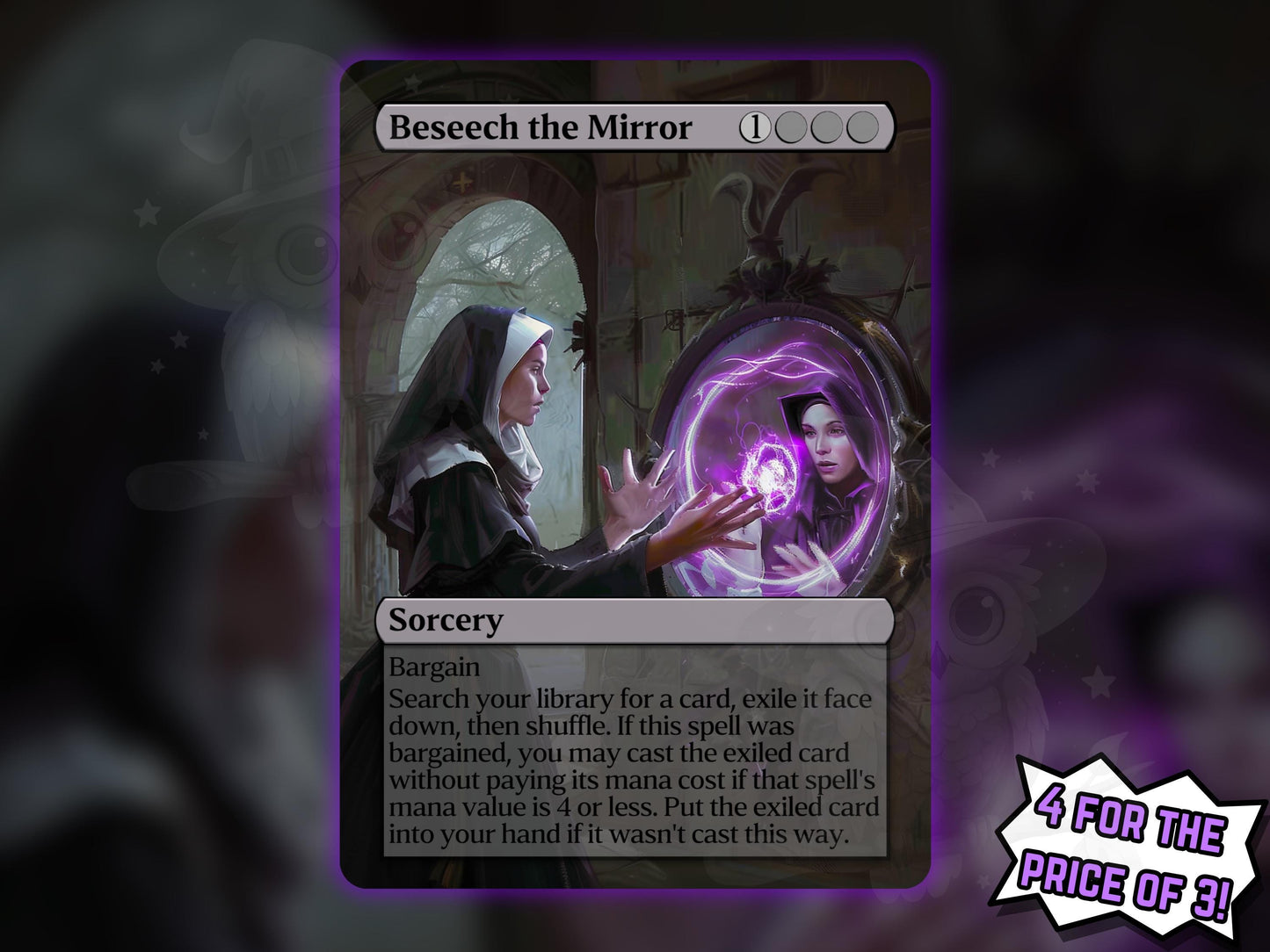Beseech the Mirror - Proxy Card - Buy 3 get 1 free!