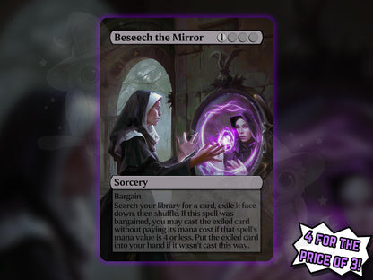 Beseech the Mirror - Proxy Card - Buy 3 get 1 free!