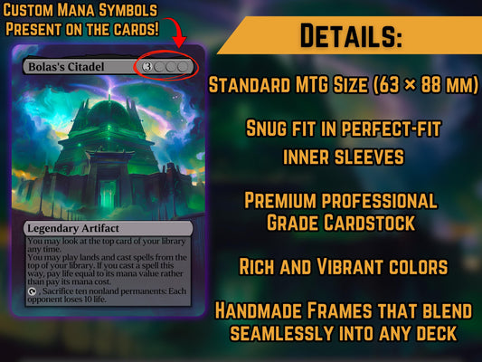 Bolas's Citadel - Proxy Card - Buy 3 get 1 free!
