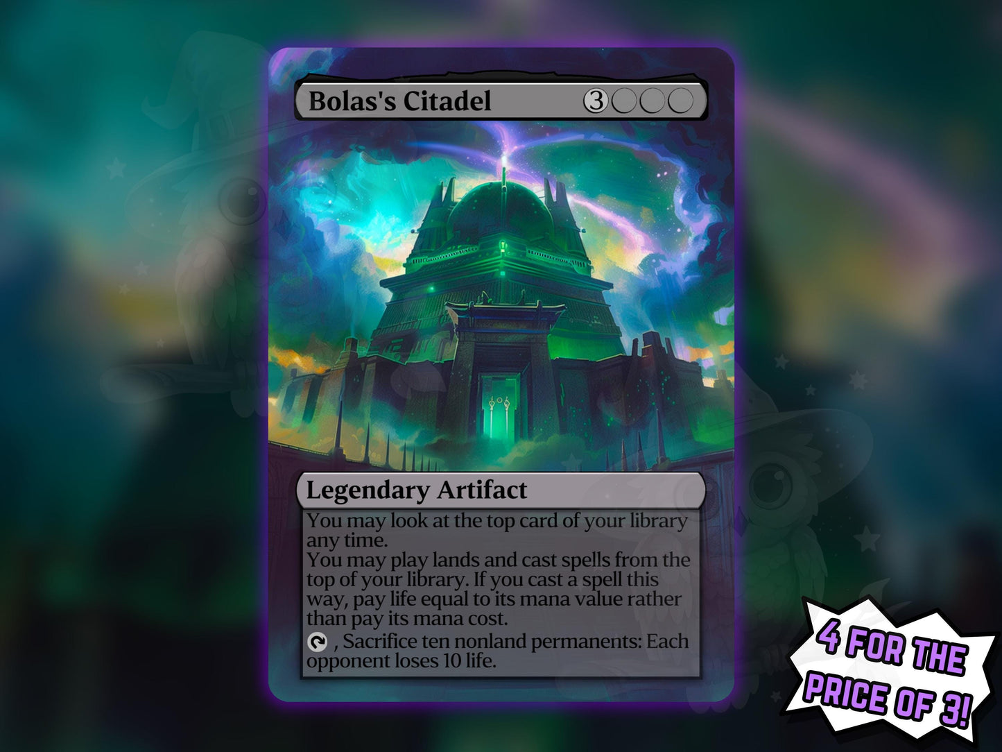 Bolas's Citadel - Proxy Card - Buy 3 get 1 free!