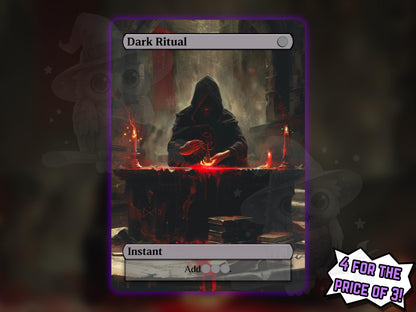 Dark Ritual - Proxy Card - Buy 3 get 1 free!