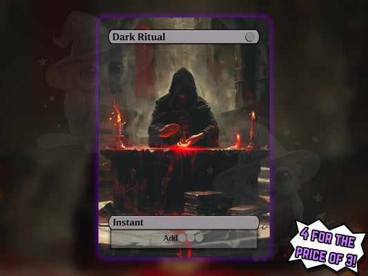 Dark Ritual - Proxy Card - Buy 3 get 1 free!
