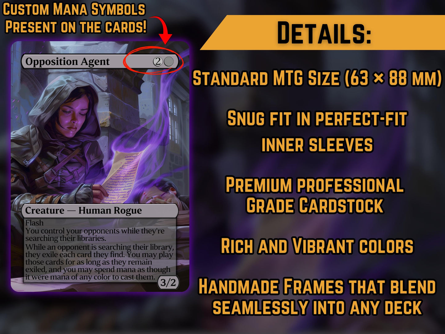 Opposition Agent - Proxy Card - Buy 3 get 1 free!