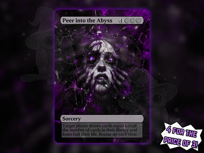 Peer into the Abyss - Proxy Card - Buy 3 get 1 free!