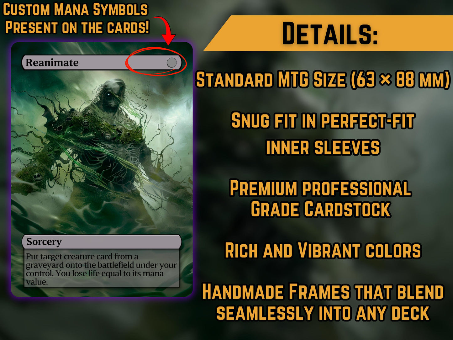 Reanimate - Proxy Card - Buy 3 get 1 free!