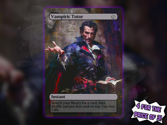 Vampiric Tutor - Proxy Card - Buy 3 get 1 free!