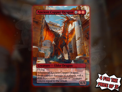 Ancient Copper Dragon - Proxy Card - Buy 3 get 1 free!