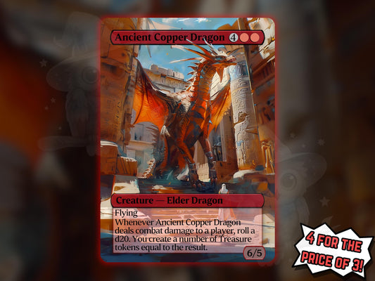 Ancient Copper Dragon - Proxy Card - Buy 3 get 1 free!