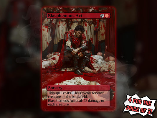 Blasphemous Act - Proxy Card - Buy 3 get 1 free!