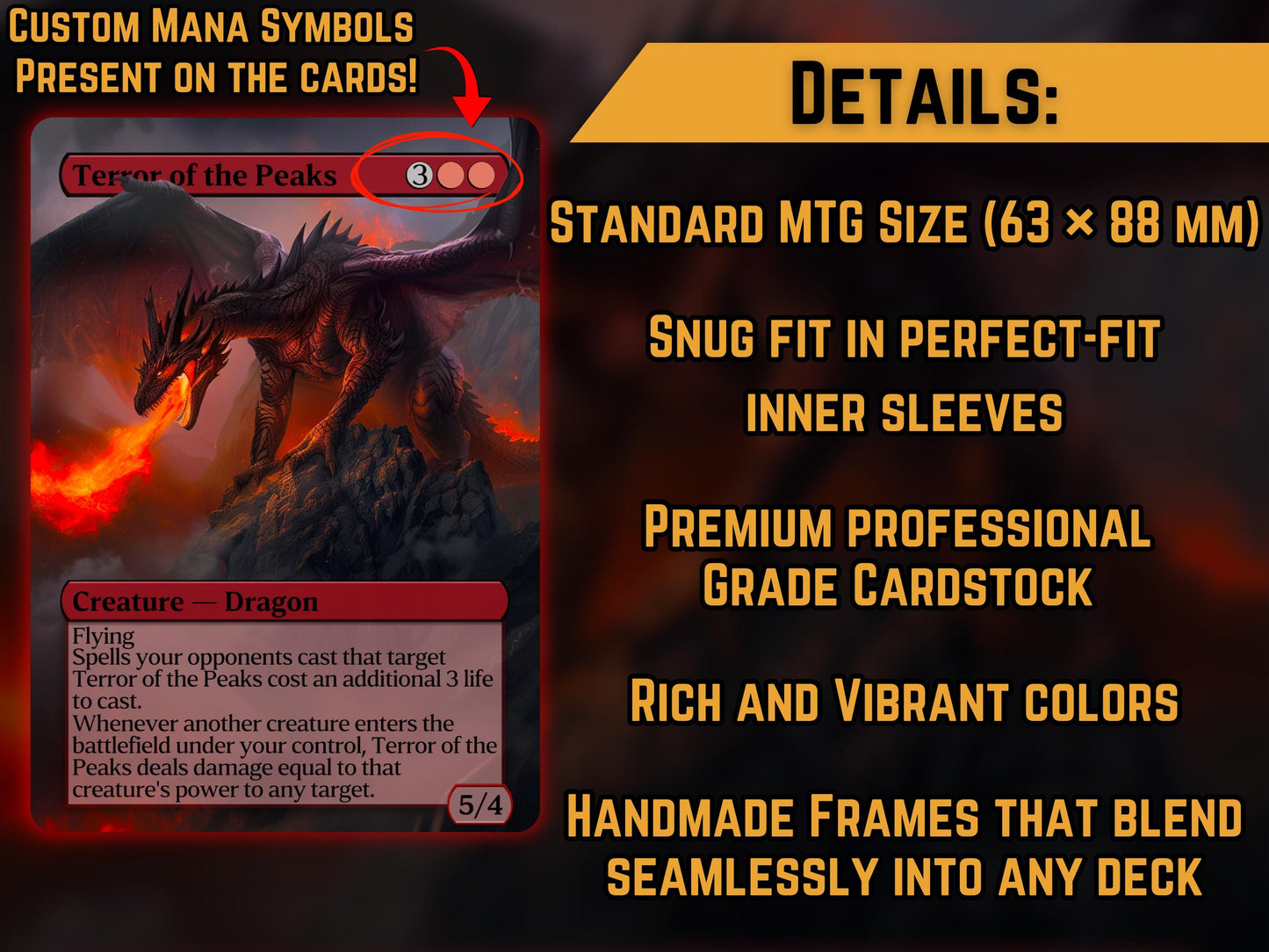 Terror of the Peaks - Proxy Card - Buy 3 get 1 free!