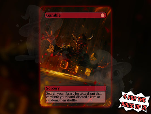 Gamble - Proxy Card - Buy 3 get 1 free!