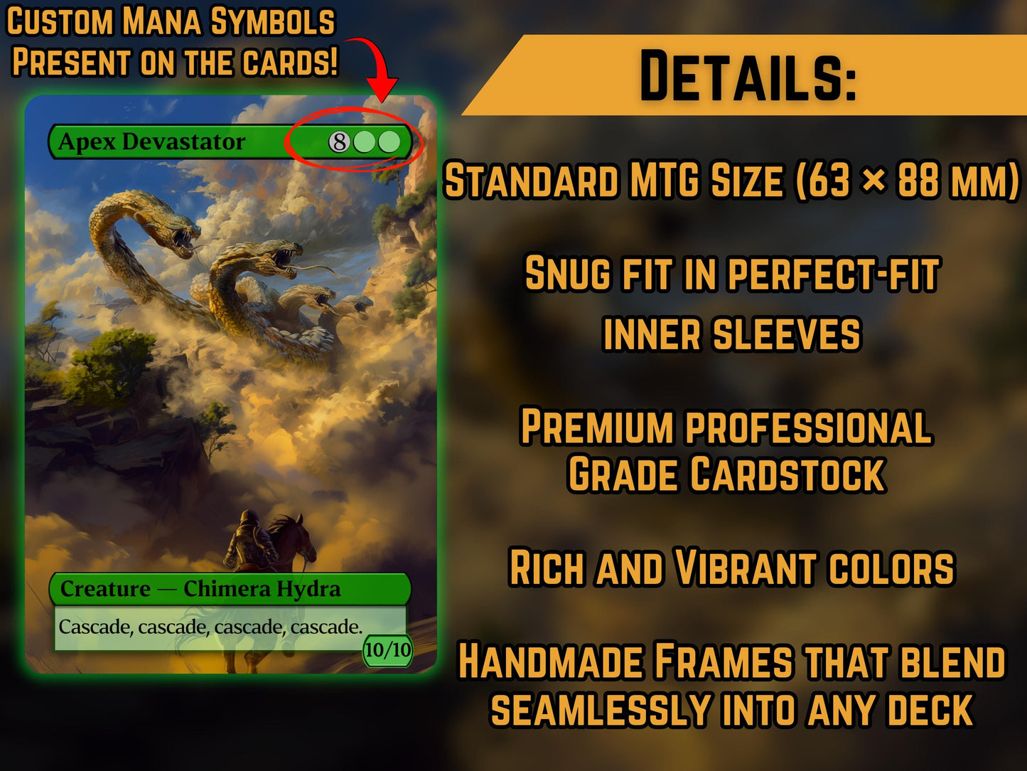 Apex Devastator - Proxy Card - Buy 3 get 1 free!