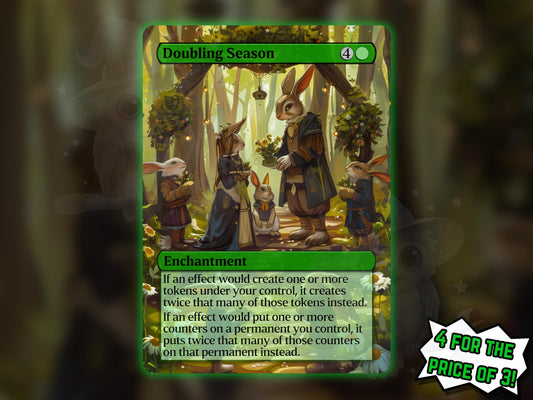 Doubling Season - Proxy Card - Buy 3 get 1 free!