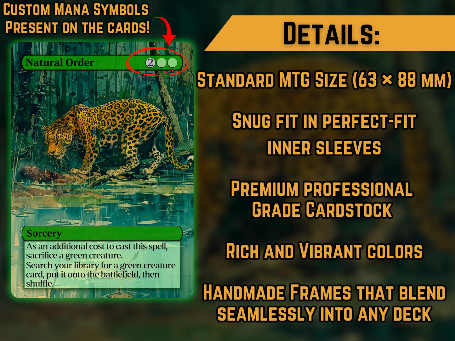 Natural Order - Proxy Card - Buy 3 get 1 free!