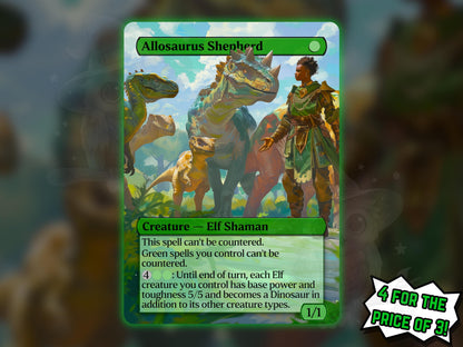 Allosaurus Shepherd - Proxy Card - Buy 3 get 1 free!