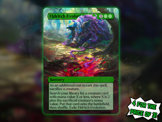 Eldritch Evolution - Proxy Card - Buy 3 get 1 free!