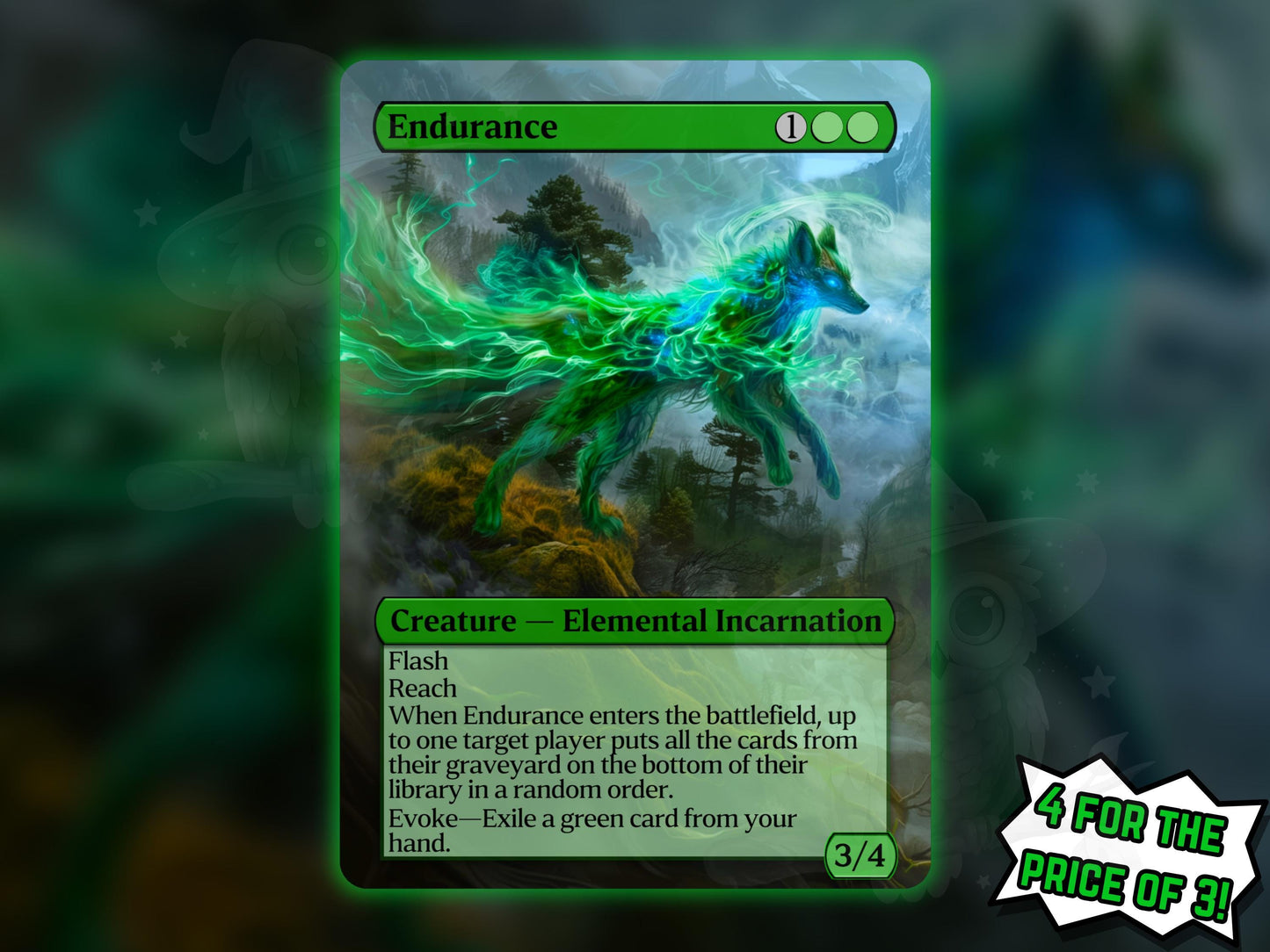 Endurance - Proxy Card - Buy 3 get 1 free!