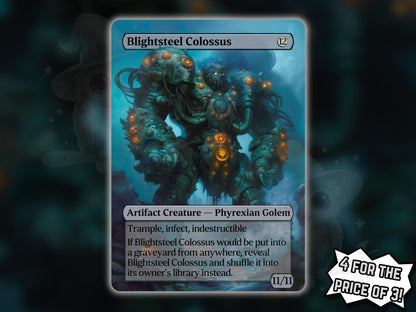 Blightsteel Colossus - Proxy Card - Buy 3 get 1 free!