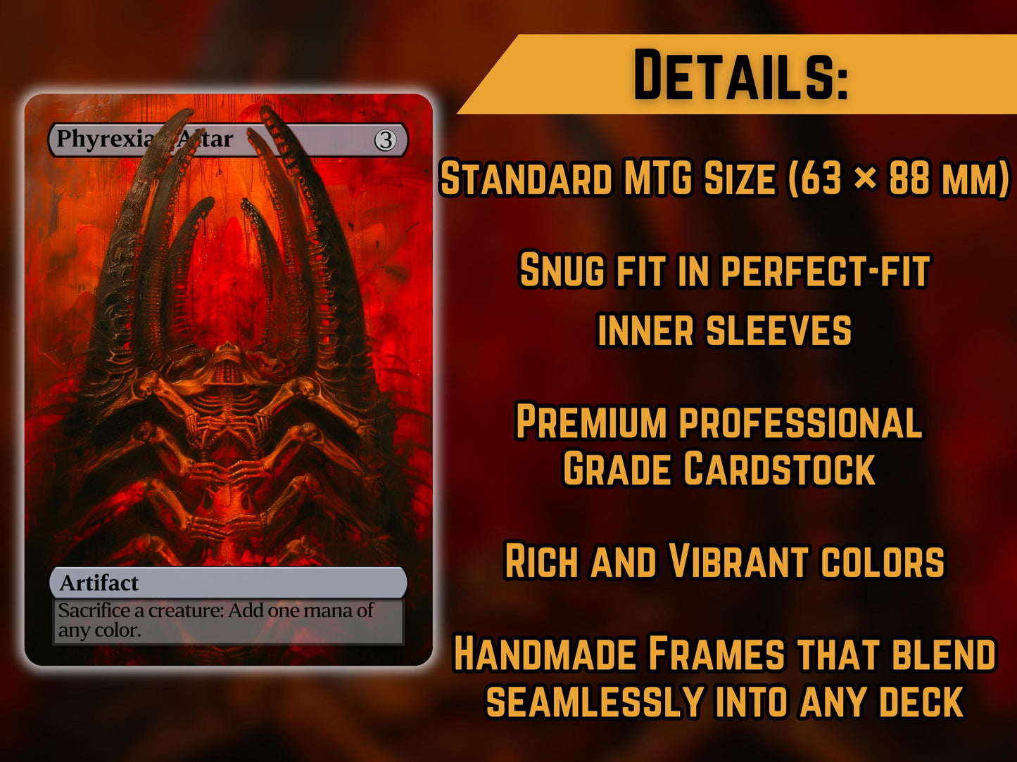 Phyrexian Altar - Proxy Card - Buy 3 get 1 free!