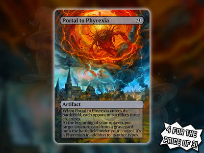 Portal to Phyrexia - Proxy Card - Buy 3 get 1 free!