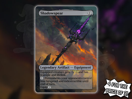 Shadowspear - Proxy Card - Buy 3 get 1 free!