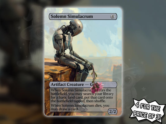 Solemn Simulacrum - Proxy Card - Buy 3 get 1 free!