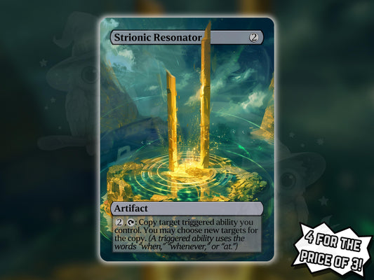 Strionic Resonator - Proxy Card - Buy 3 get 1 free!