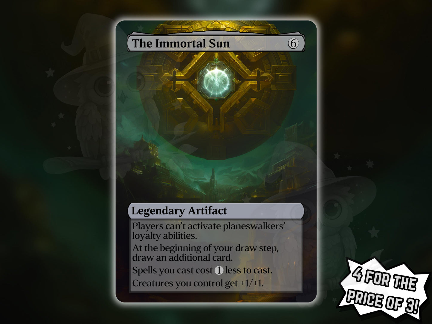 The Immortal Sun - Proxy Card - Buy 3 get 1 free!