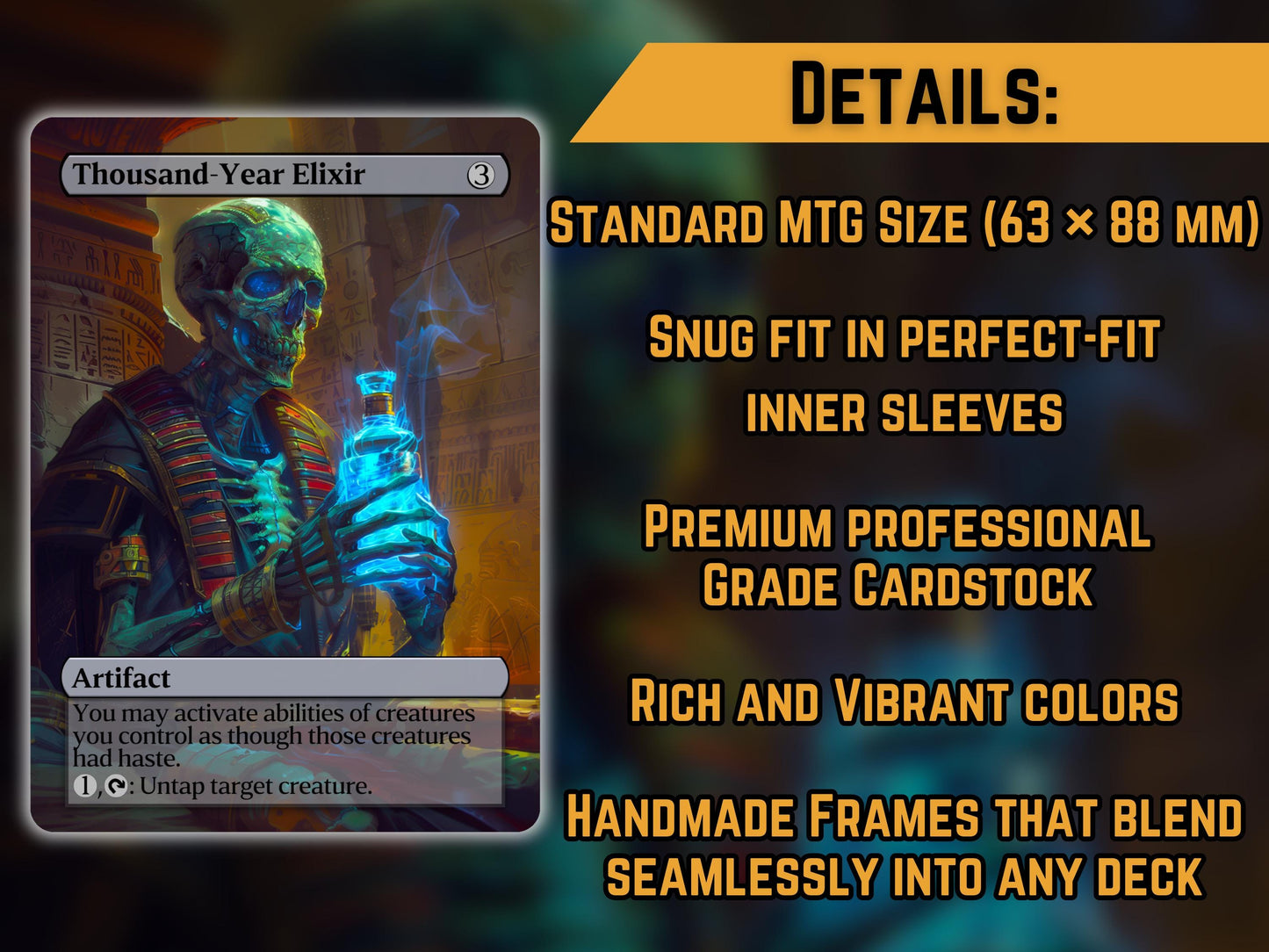 Thousand-Year Elixir - Proxy Card - Buy 3 get 1 free!