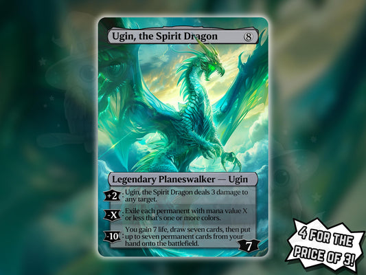 Ugin, the Spirit Dragon - Proxy Card - Buy 3 get 1 free!
