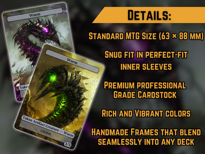 Wurmcoil Engine ( with wurm tokens) - Proxy Card