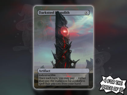 Darksteel Monolith - Proxy Card - Buy 3 get 1 free!