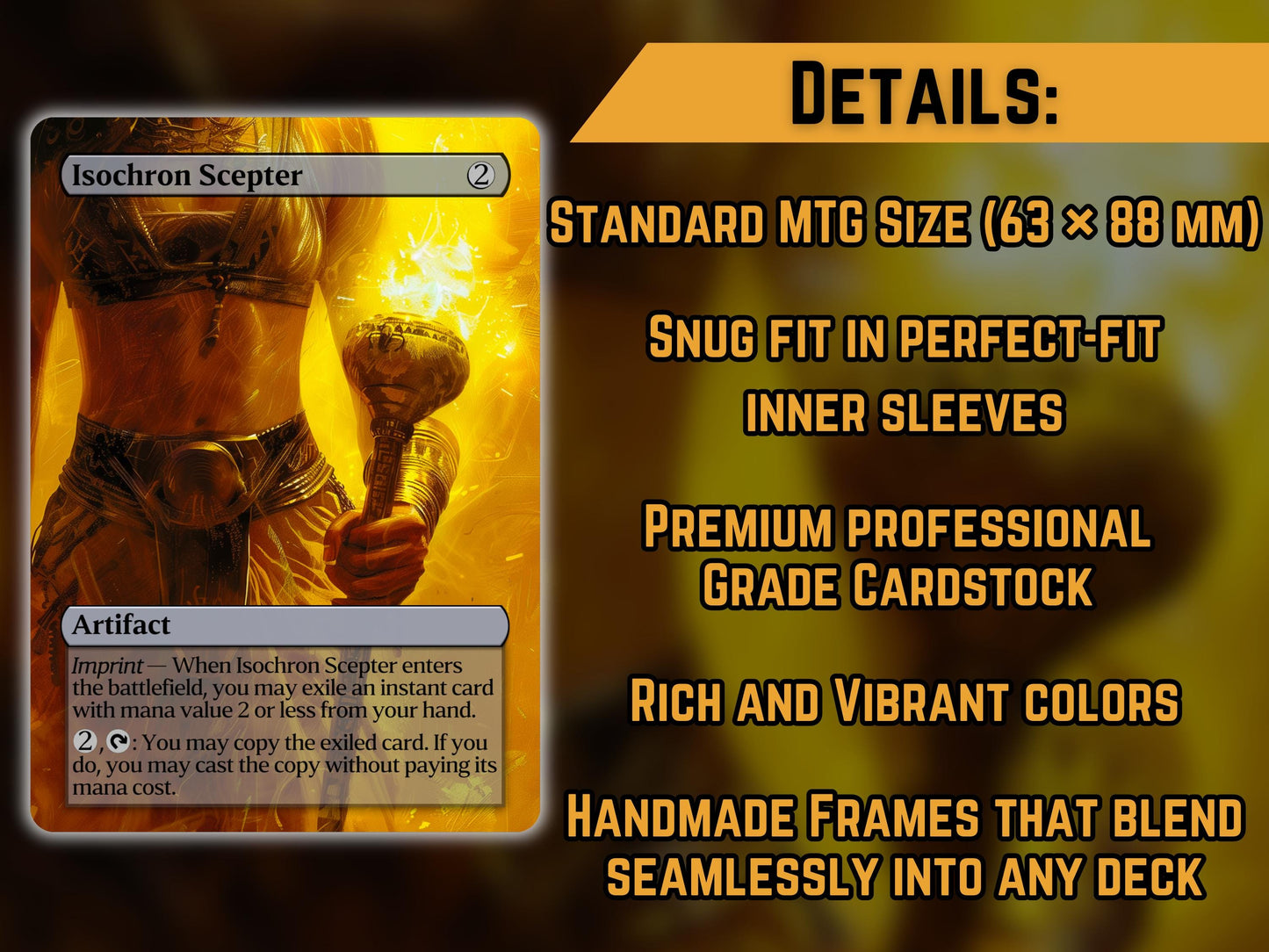 Isochron Scepter - Proxy Card - Buy 3 get 1 free!