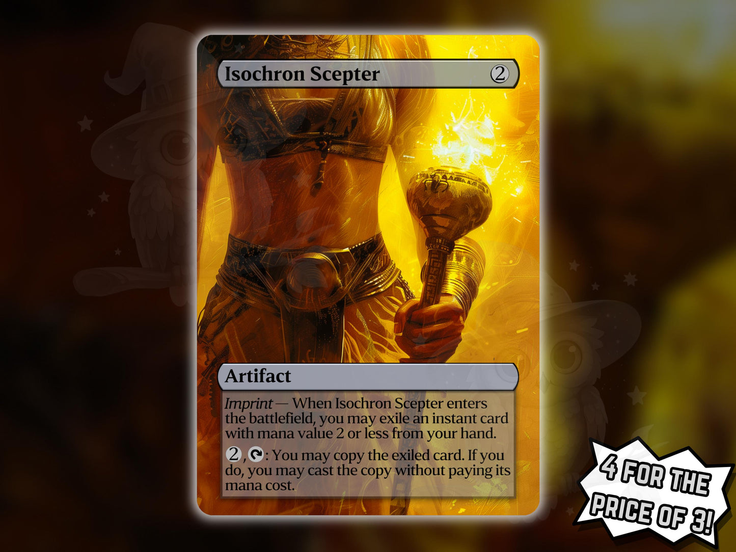 Isochron Scepter - Proxy Card - Buy 3 get 1 free!