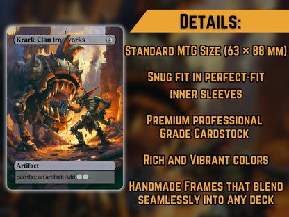 Krark-Clan Ironworks - Proxy Card - Buy 3 get 1 free!