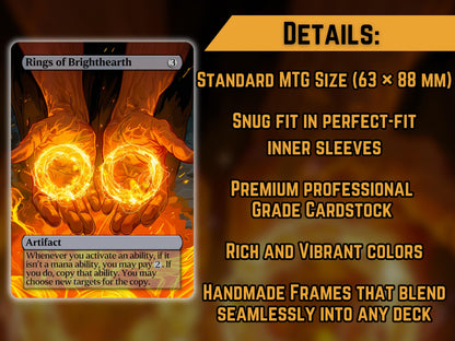 Rings of Brighthearth - Proxy Card - Buy 3 get 1 free!