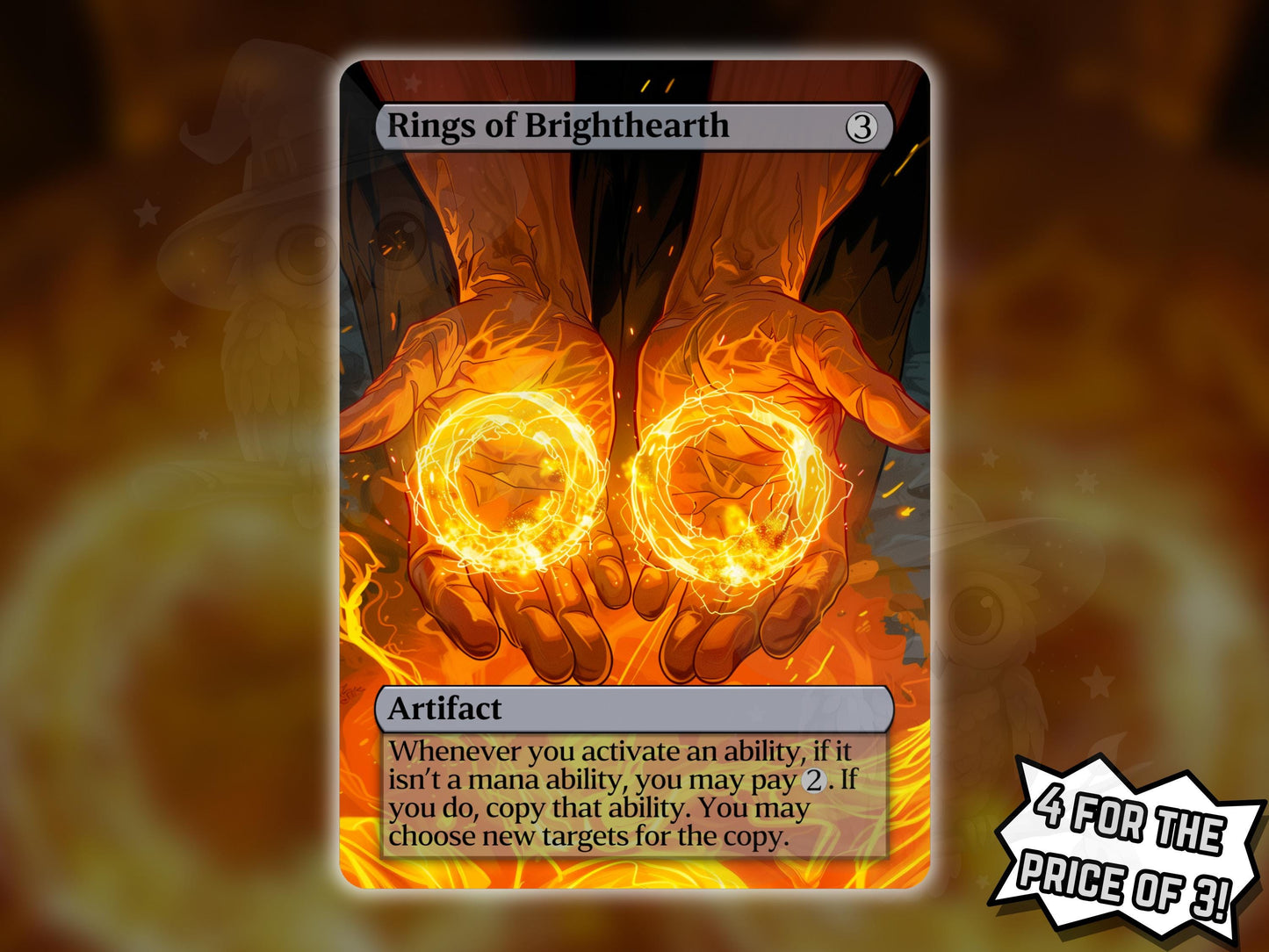 Rings of Brighthearth - Proxy Card - Buy 3 get 1 free!
