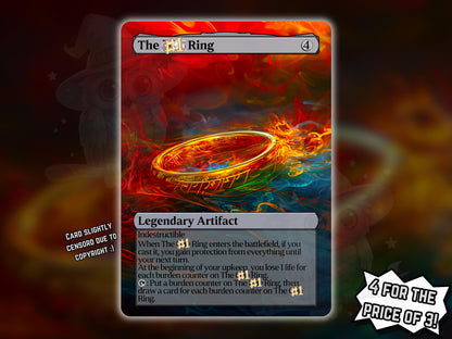 The Ring from that really popular book - Proxy Card - Buy 3 get 1 free!