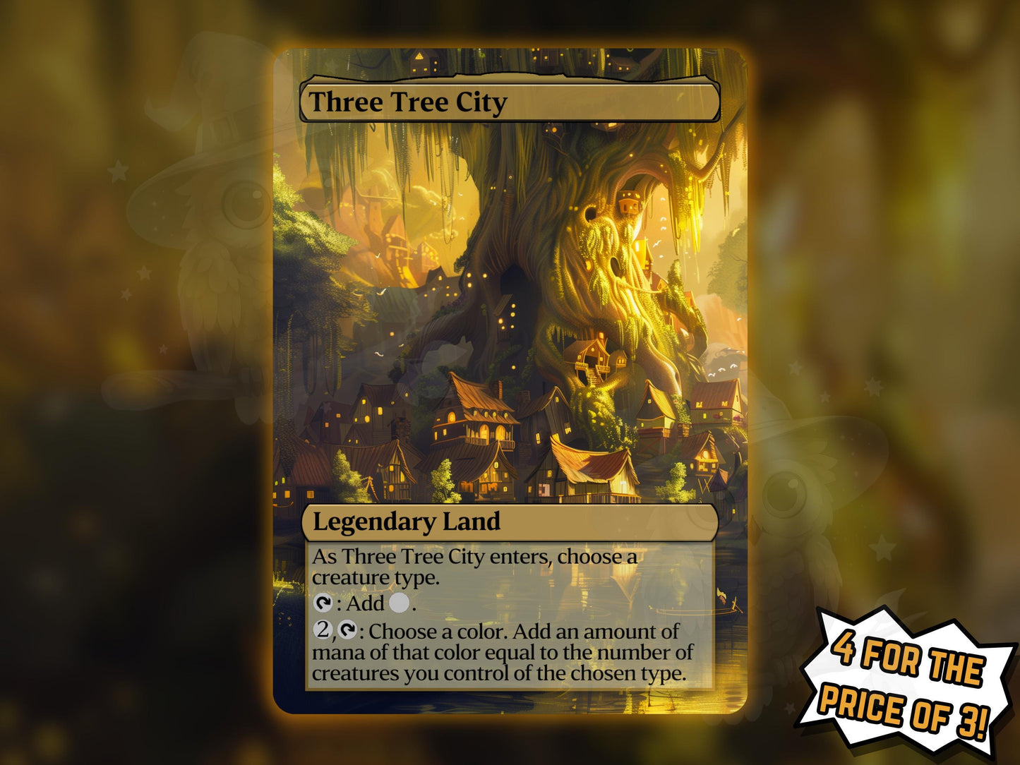 Three Tree City - Proxy Card - Buy 3 get 1 free!
