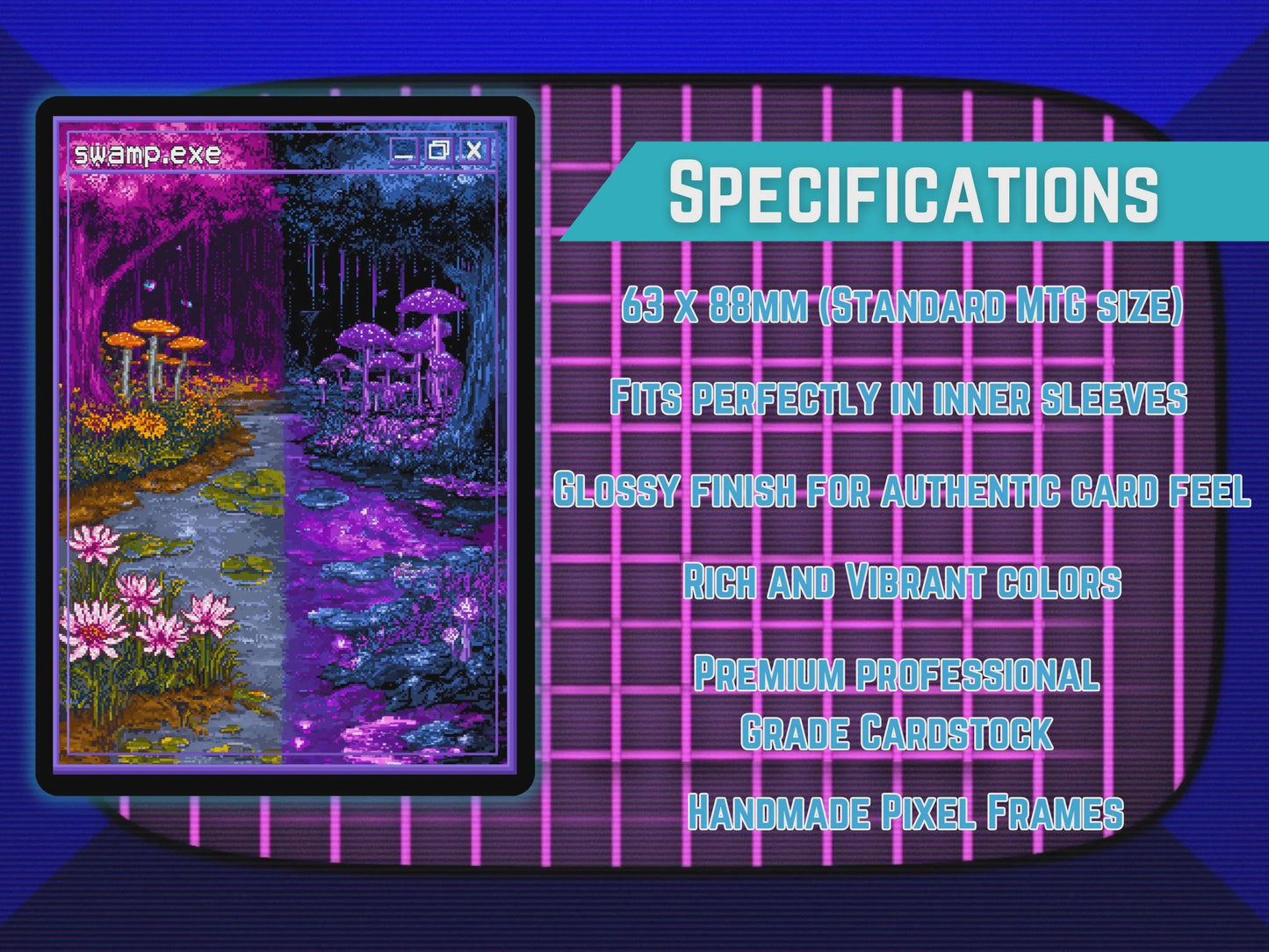 Pixel Basic Lands (Lorwyn) - Teddy's Workshop