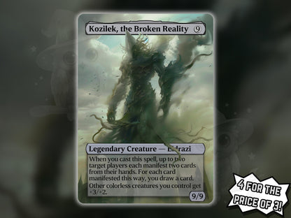 Kozilek, the Broken Reality - Proxy Card - Buy 3 get 1 free!