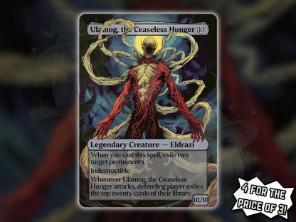 Ulamog, the Ceaseless Hunger - Proxy Card - Buy 3 get 1 free!