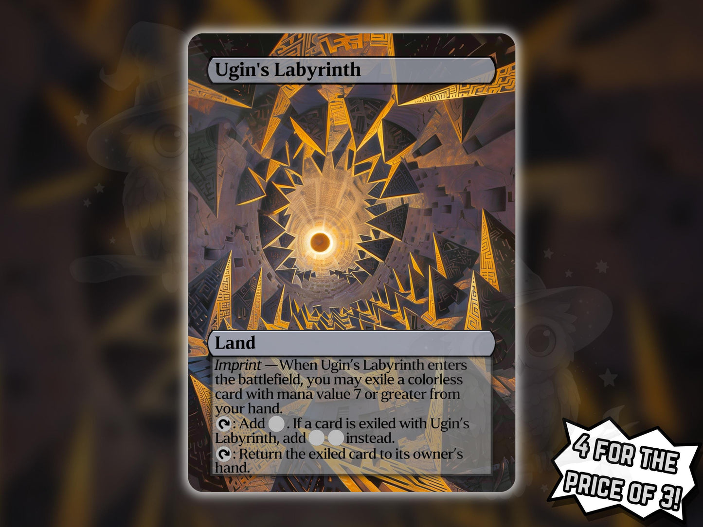 Ugin's Labyrinth - Proxy Card - Buy 3 get 1 free!